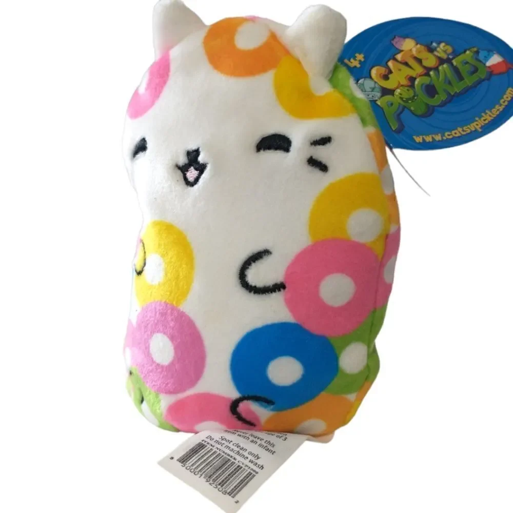 Cats vs Pickles Series 2‎ Loopy Plush Bean Bag Fruit Loop #199 Food Squad Tags.